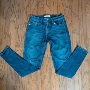 Kancan Annaka Mid Rise Super Skinny Medium Wash Jeans